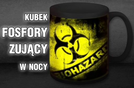 kubek świecący po cienku, Twój nadruk