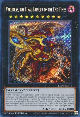 Ю-Ги-О! TCG: Варудрас, последний предвестник конца времен (LEDE)
