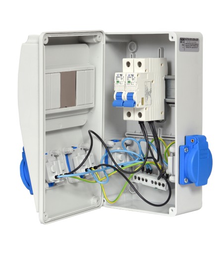 ЭРБЕТКА САДОВЫЙ РАСПРЕДЕЛИТЕЛЬНЫЙ ЩИТ ЗАЩИЩЕННЫЙ 4X230V