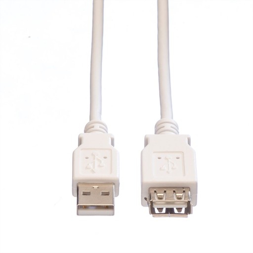 Удлинительный кабель USB 2.0 A-A, M/F, 3 м, 480 Мбит/с