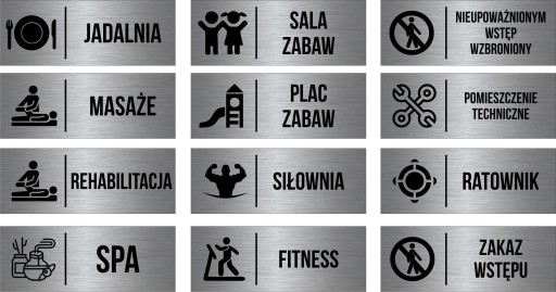 РЕАБИЛИТАЦИОННАЯ ТАБЛИЧКА Алюминиевая пиктограмма