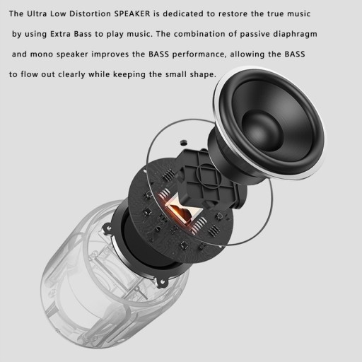 X6S беспроводной Bluetooth-басовый динамик, маленький, стальной