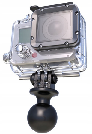 Адаптер быстрого подключения RAM Mount для камер GoPro с головкой размера B 1 дюйм