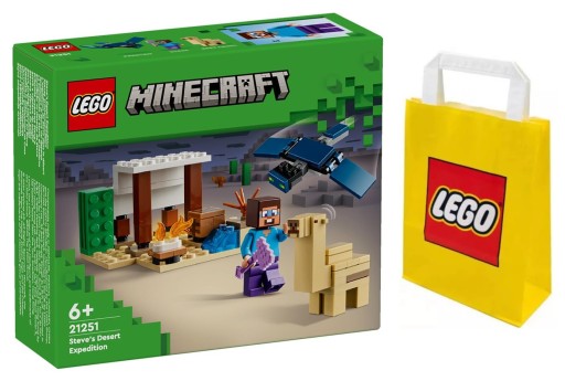 LEGO MINECRAFT 21251 Экспедиция Стива в пустыню