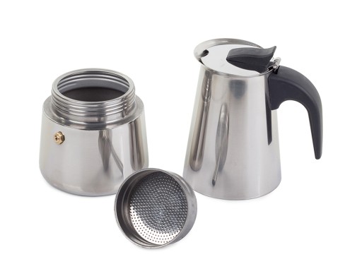 Kawiarka ITA zaparzacz 9 kaw 450ml stalowa