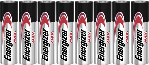 8 батарей ENERGIZER Max LR6 AA R6 E91 1,5 В