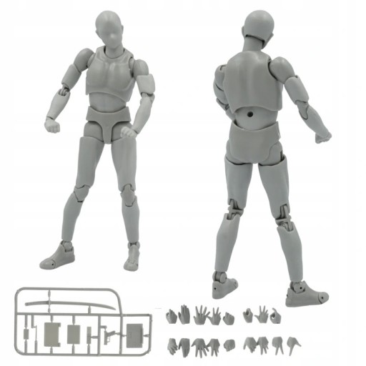 Мужская фигурка Body-kun для занятий скетчингом