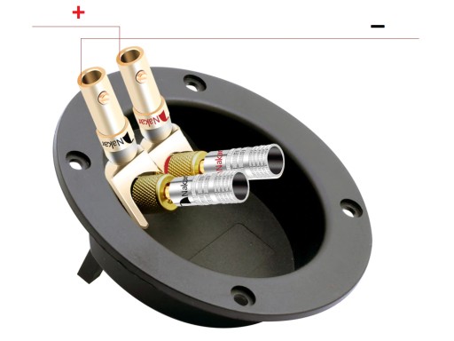 NAKAMICHI SPEAKER CABLE 2x4мм банановые лопатки 5м
