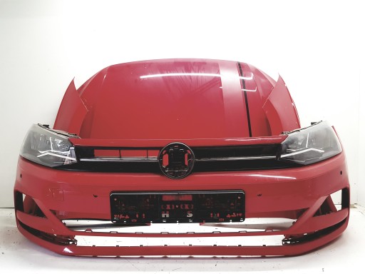 VW POLO VI 2G0 ФОНАРЬ КАПОТ БАМПЕР ПЕРЕДНИЙ РЕМЕНЬ ПЕРЕДНИЕ БРЫЗГОВИКИ