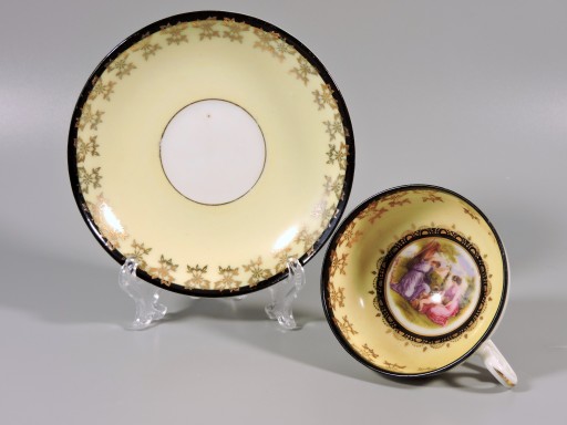 Чашка с изображением Богини-Нимфы, антиквар, 1900 г., Вена.