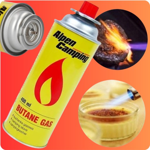 ГАЗОВАЯ ГОРЕЛКА LUTLEN HEAT ГАЗОВЫЙ КАРТРИДЖ ЛАМПА + 12 КАРТРИДЖЕЙ ALPEN