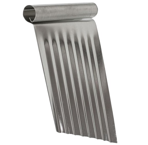 KRAJACZ DEKORATOR DO FRYTEK KARBOWANY METALOWY PL