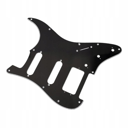 Prewired 3-warstwowy Pickguard Scratchplate SSH do