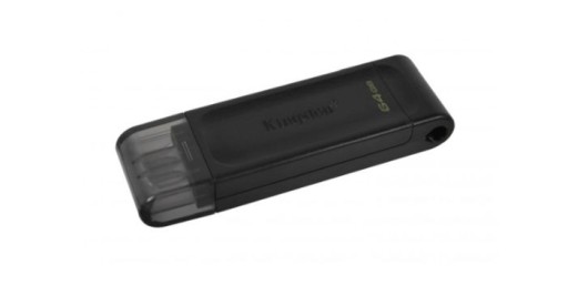 Флеш-накопитель KINGSTON 64 ГБ USB TYPE-C 3.2 / DT70