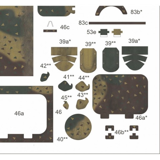 Анграф 172 - Танк Panther Ausf.G MAN 1:25