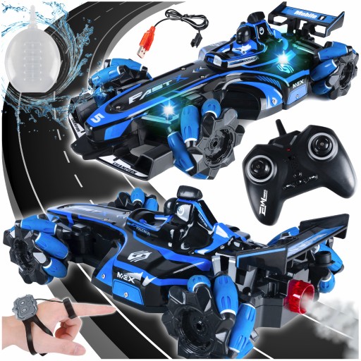 Авто RC CAR Дистанционно управляемый жест DRIFT 4x4 BOLID Formula ДЫМ