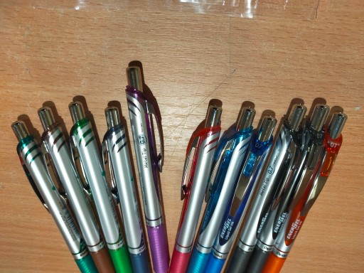 Pentel BL77 ENERGel Черный 1 шт 0,7мм