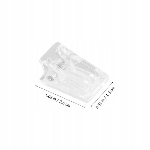 Imienne plakietki plakatowe Little Clip Tag 20 szt