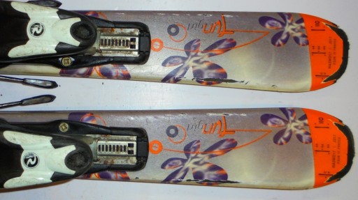 Лыжи ROSSIGNOL FUN GIRL, длина 110 см.