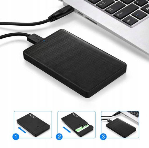 КОРПУС ДЛЯ HDD 2.5 SATA USB 3.0 NT