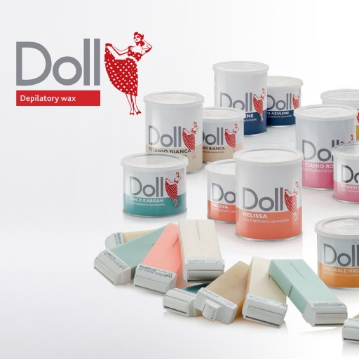 DOLL Xanitalia Depilacja wosk do depilacji w rolce 5+1 MIELE 100ml