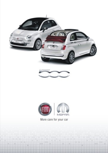 КАТАЛОГ ПРОСПЕКТ FIAT 500 59189004 59189011