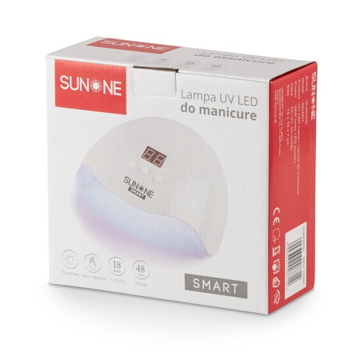 СВЕТОДИОДНАЯ ЛАМПА SUNONE + НАБОР ГЕЛЯ ДЛЯ НОГТЕЙ