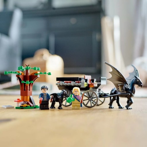 СУПЕР ПОДАРОЧНЫЙ НАБОР LEGO ГАРРИ ПОТТЕР ТЕСТРАЛС И ХОГВАРТССКИЙ ПЕРЕНОСЧИК