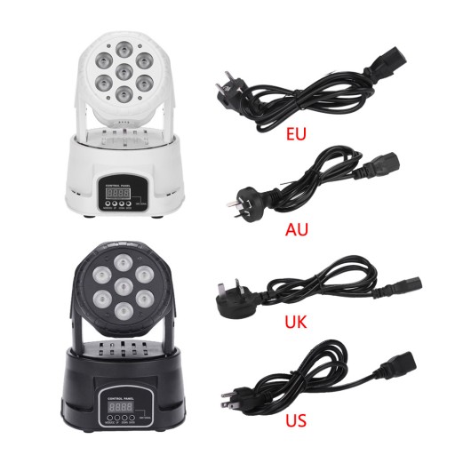 Подвижная фара 105 Вт 9/14 каналов DMX512