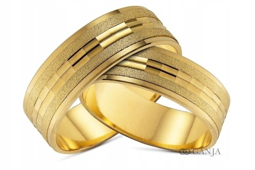 Обручальное кольцо из золота 333 пробы, серебра 925 пробы WEDDING G05, ширина 6 мм