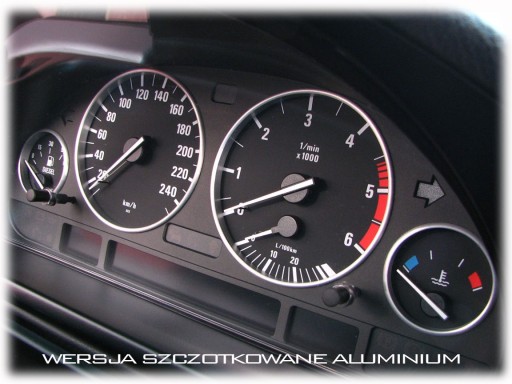 Алюминиевые рамки для часов BMW E38 E39 X5 BMW E46