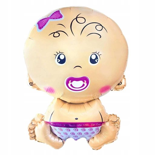 BABY BABY GIRL Balloons Набор на день рождения Baby Shower