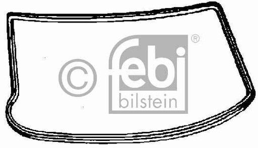 УПЛОТНИТЕЛЬ ВЕТРОВОГО СТЕКЛА FEBI 02752