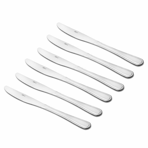НАБОР ОБЕДЕННЫХ НОЖЕЙ ELEGANT TABLE столовых приборов, набор 6 шт. Tadar