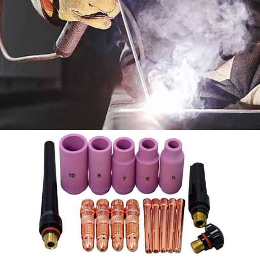 Сменный комплект корпуса цанги TIG, разные размеры Bac
