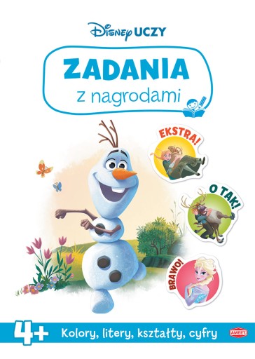 Цвета БУКВЫ ЦИФРЫ Форма Задания FROZEN 4+