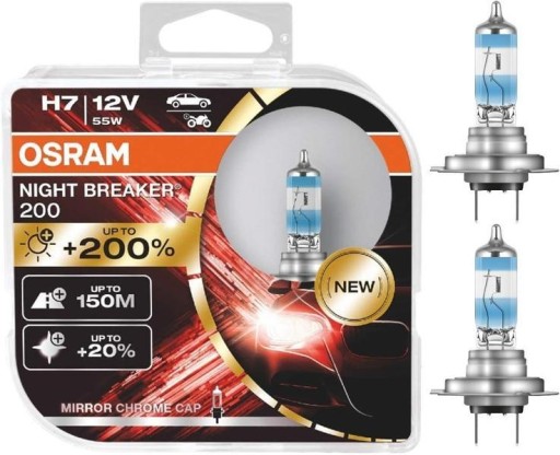 OSRAM NIGHT BREAKER 200 H7