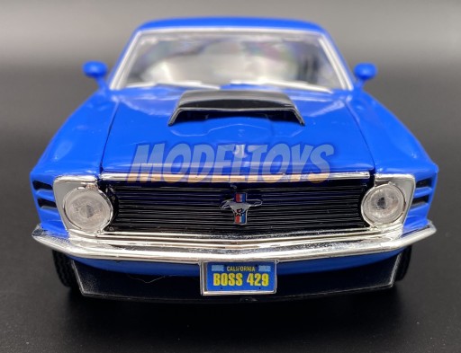 Ford MUSTANG Boss 429 год выпуска 1970 1:24 Motormax 73303