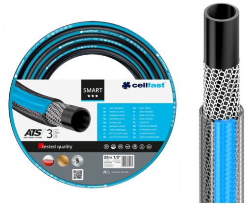 CELLFAST SMART ATSV САДОВЫЙ ШЛАНГ 1/2