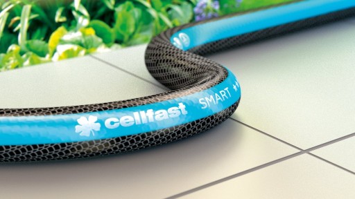 CELLFAST SMART САДОВЫЙ ШЛАНГ 25 БАР, 3-СЛОЙНЫЙ, 3/4 ДЮЙМА, 50 м ПОЛИРОВКА + РАСПЫЛИТЕЛЬ