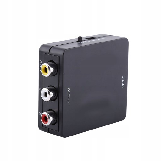 ADAPTER AV RCA DO HDMI KONWERTER CINCH 1080P