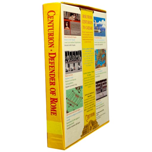 Игра Centurion Defender of Rome AMIGA коробка 500 600 1200 дискета карта 1