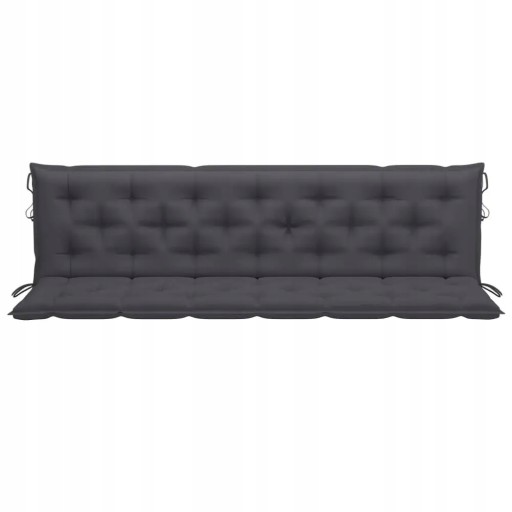 Подушка VidaXL Swing, антрацит, 200 см,