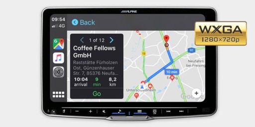 Автомагнитола Alpine ILX-F905D iPhone CarPlay Android Auto Wi-Fi