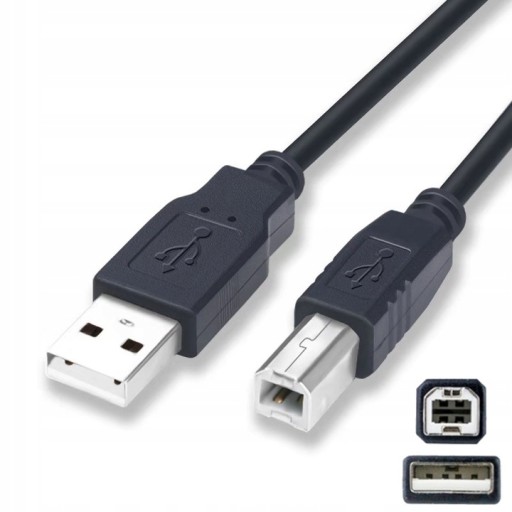 КАБЕЛЬ USB A - B ДЛЯ СКАНЕР-ПРИНТЕРА 3 м