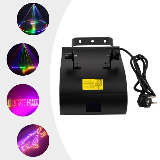 ПОЛНОЦВЕТНОЙ ЛАЗЕРНЫЙ СВЕТ RGB DMX 2000 МВт
