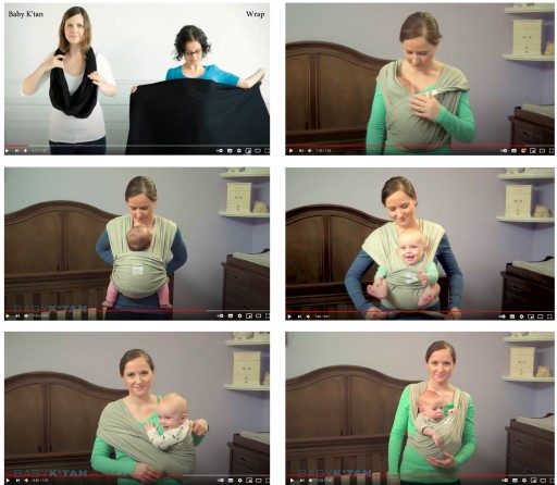 Детский слинг ACTIVE Baby Ktan S