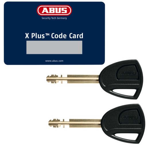 Abus Steel-O-Chain Xplus 9808K/110 черный
