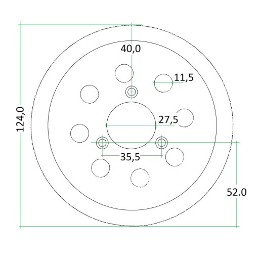 Шлифовальная тарелка DEWALT D26453-QS D26453 QS D26453QS