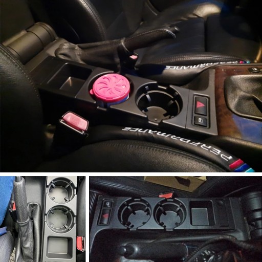 ДЕРЖАТЕЛЬ ДЛЯ НАПИТКОВ BMW E46 ПОДСТАКАННИК для чашек Банки Кофе Ящик для хранения MONETNIK